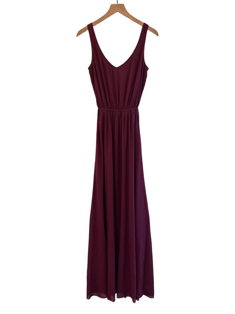 Show Me Your Mumu Kendall Maxi Dress XXS Merlot Whimsical Boho - Picture 3 of 10